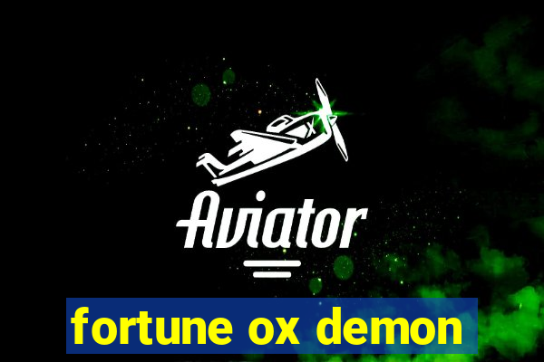 fortune ox demon